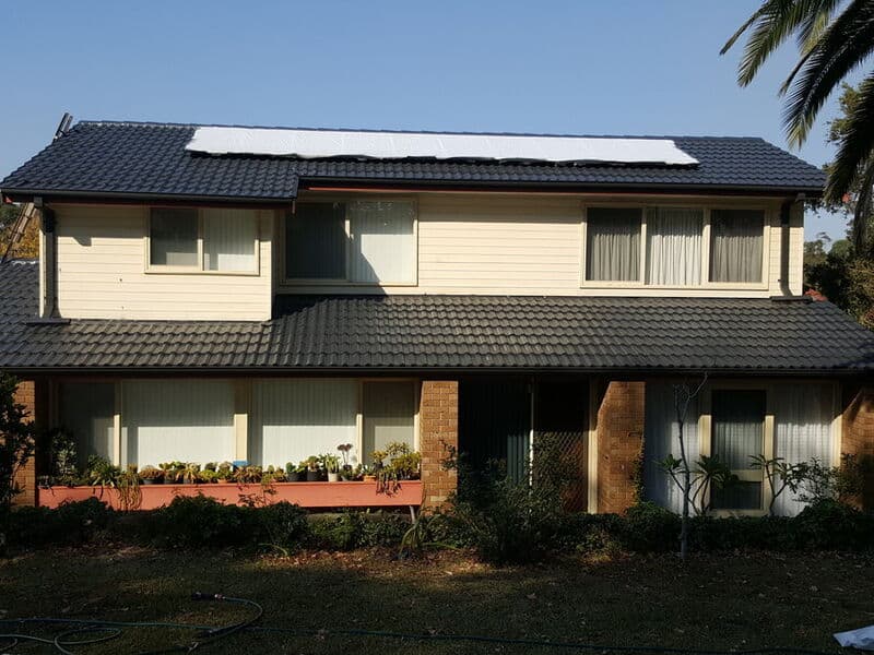 Roof after transformation