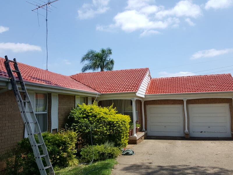 Roof after work by Empire Roofing