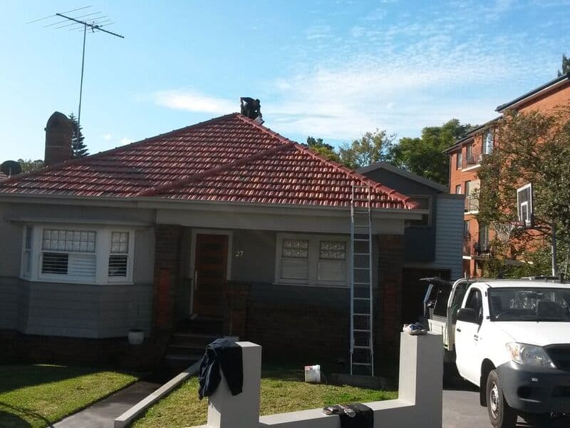 Roof after work by Empire Roofing