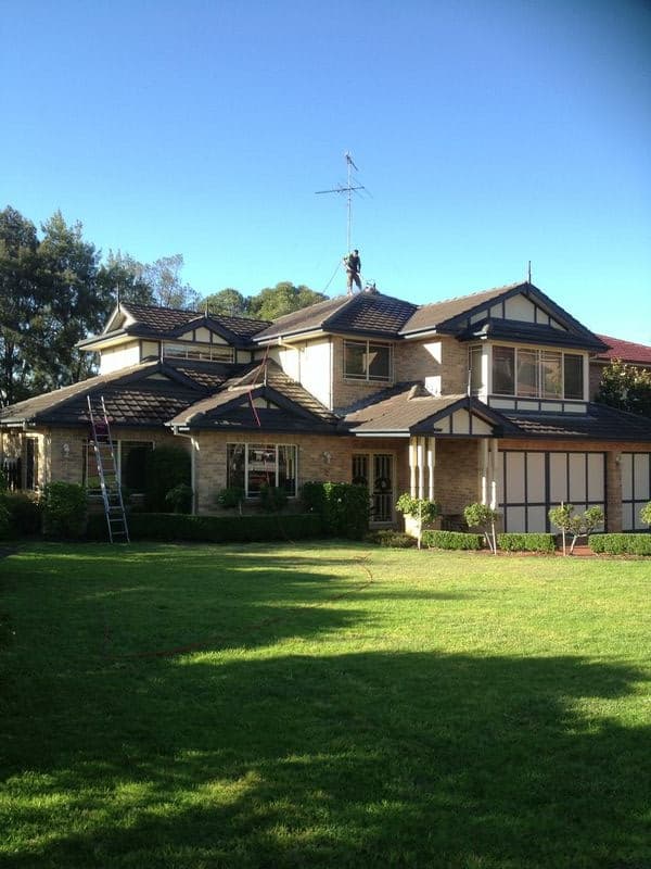 Roof before complete makeover in Sydney